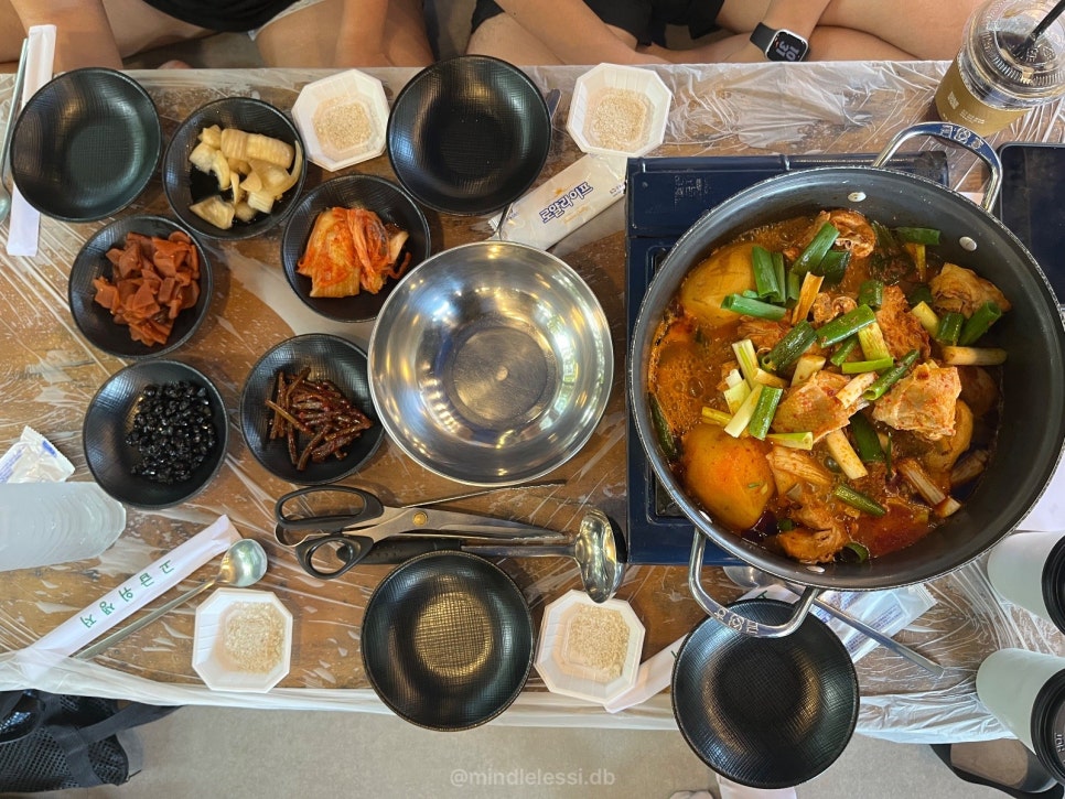 양주 장흥 맛집 마당바위 장흥본점으로 계곡 피서 다녀온 솔직후기 / 수심 사진 10