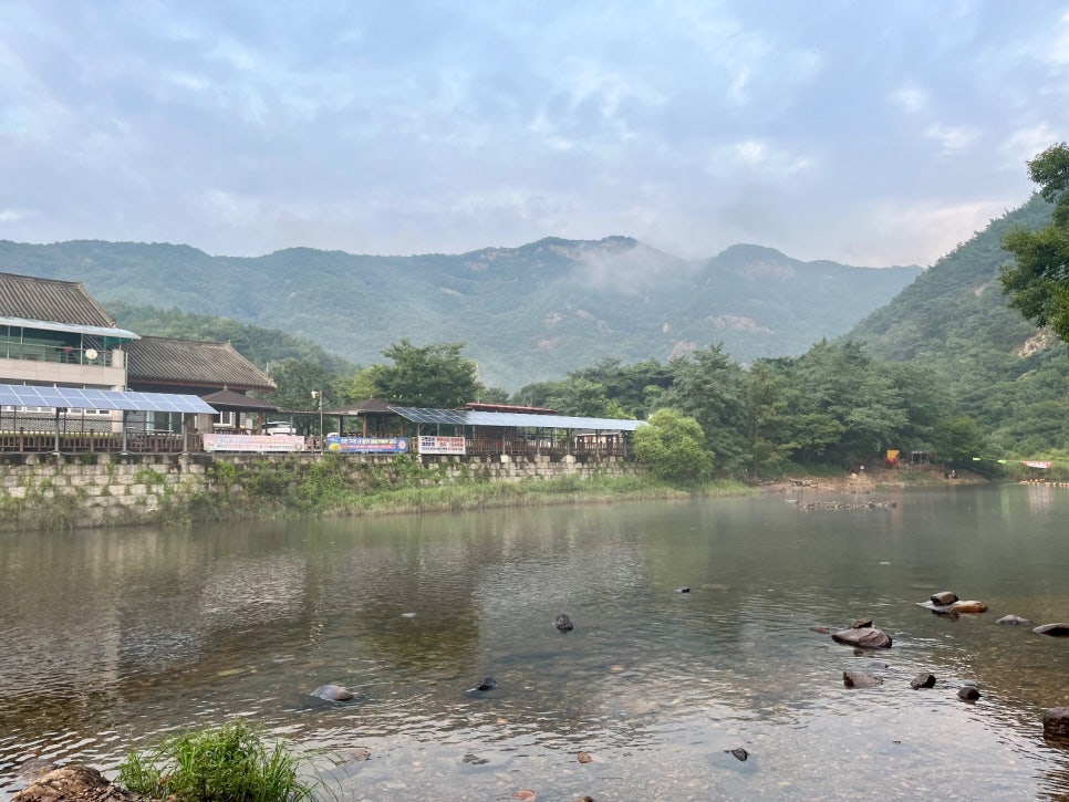 충북 보은 서원계곡 워터파크급 넓이 / 얕은 수심부터 깊은 수심까지 / 사진 7
