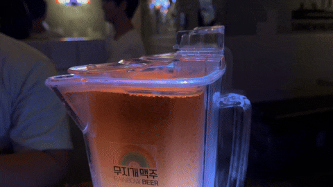 무지개맥주 수원역점 / 수원역 맛집 맥주집 술집 추천 / 콘소메치킨 & 사진 22