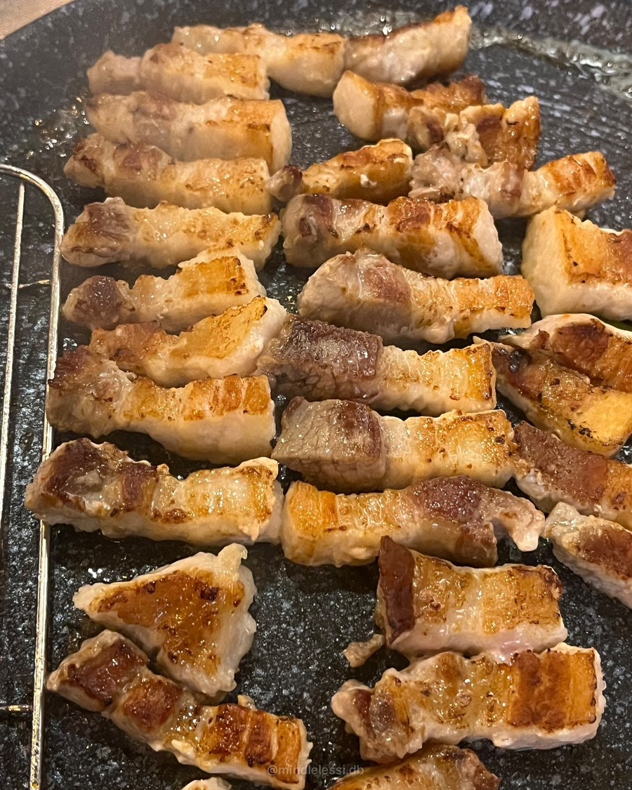 수원역 삼겹살 맛집 987솥뚜껑삼겹살 | 미친 가성비에 저온숙성 통삼겹 사진 6