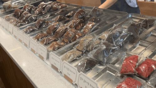 판교 휘낭시에 디저트 맛집 카페 하품스베이크 • 구움과자 선물 세트 포장 사진 5