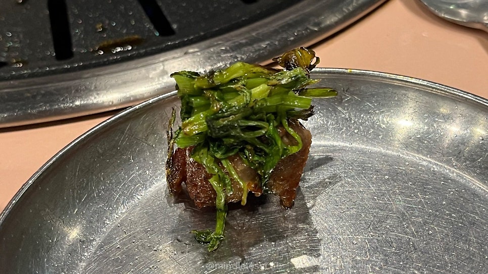 판교 맛집 돼지맨숀 고기 구워주는 집 이베리코 플루마 특수부위 후기 사진 44