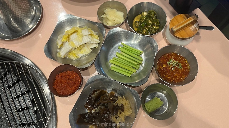 판교 맛집 돼지맨숀 고기 구워주는 집 이베리코 플루마 특수부위 후기 사진 25