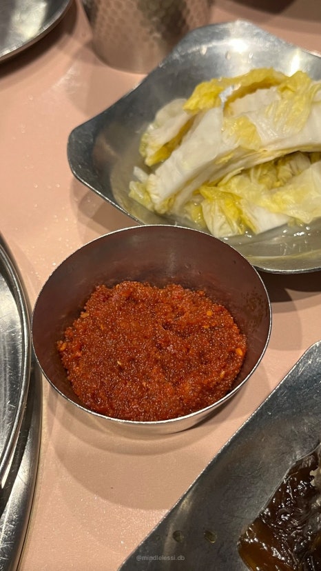 판교 맛집 돼지맨숀 고기 구워주는 집 이베리코 플루마 특수부위 후기 사진 18