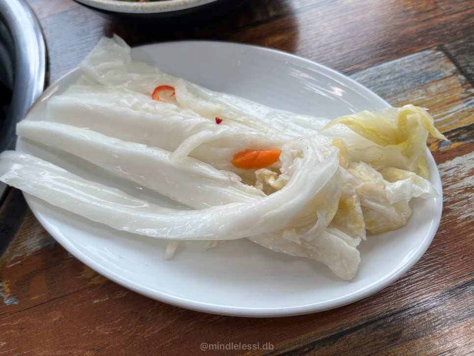 연천 맛집 옥희네 개성손만두 반반 만두전골 11시 웨이팅 없이 먹은 후기 사진 14