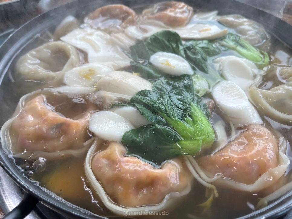 연천 맛집 옥희네 개성손만두 반반 만두전골 11시 웨이팅 없이 먹은 후기 사진 24