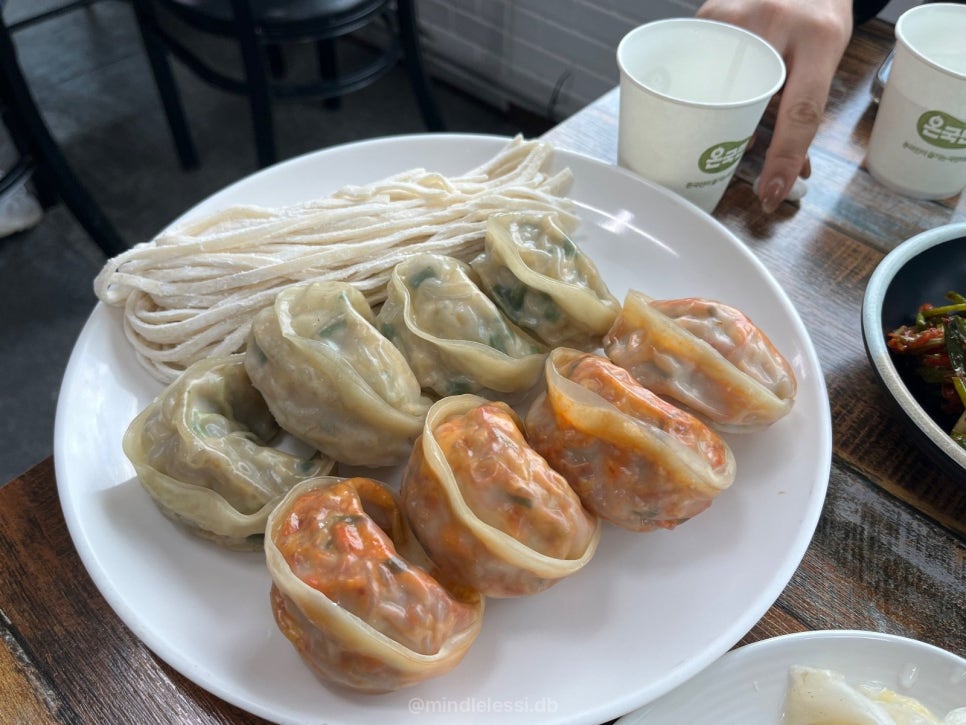 연천 맛집 옥희네 개성손만두 반반 만두전골 11시 웨이팅 없이 먹은 후기 사진 22